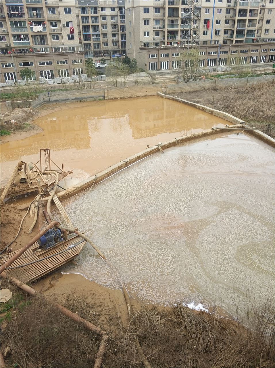 海港沉淀池淤泥清理-厂区废水池淤泥清淤