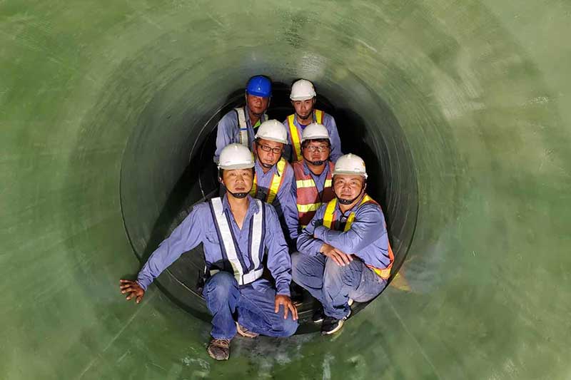 海港清洗管道的几个步骤