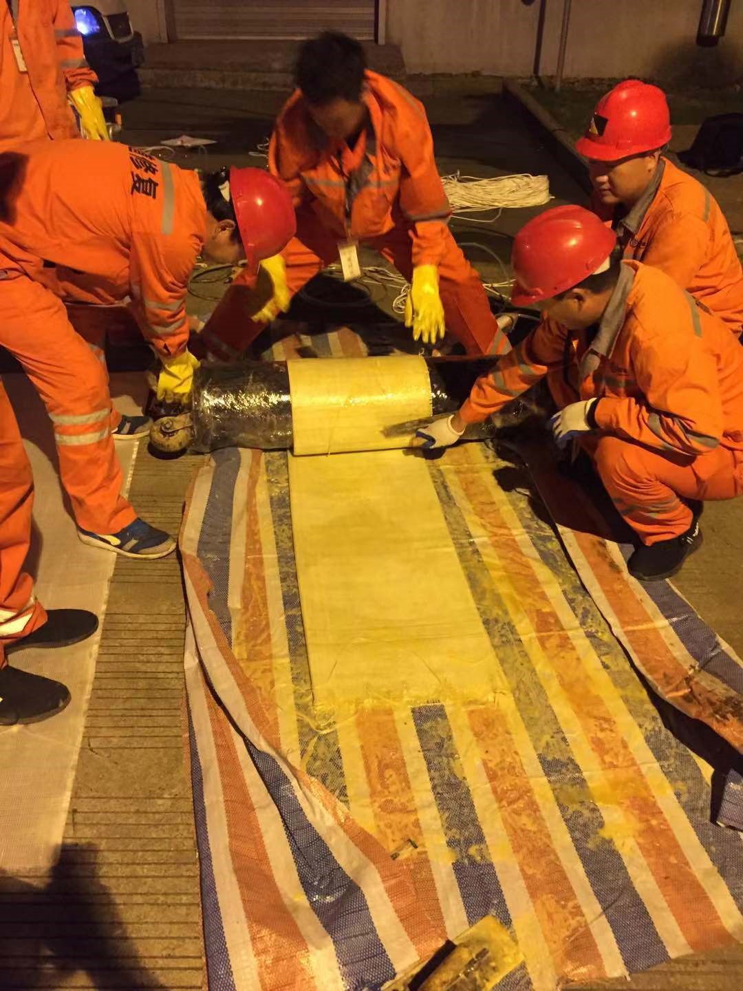 海港CIPP局部树脂固化法